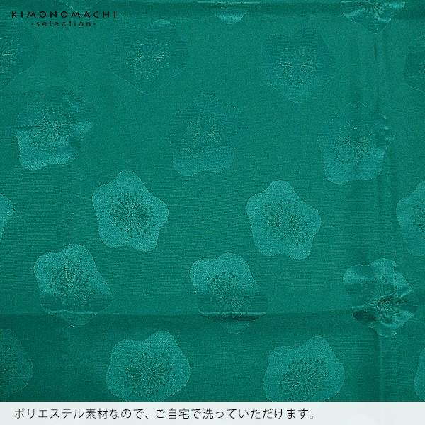 衿秀 き楽っく きらっく 替え袖「ターコイズに梅」長襦袢用替え袖 半襦袢用替え袖 きらっく 洗える※襦袢 衿 別売※（メール便可）＜H＞ss2603wkm10 | ブランド登録なし | 01