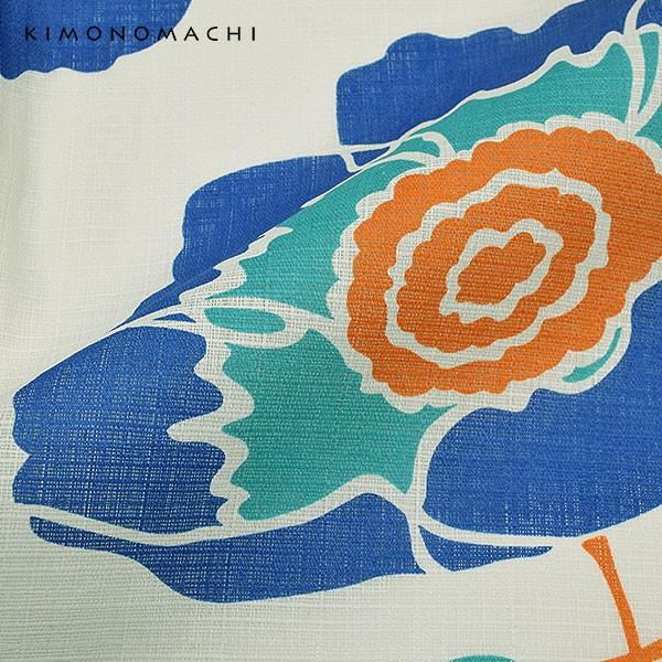 2881★未使用　和遊楽　ゆかた　裄70★市松半幅帯セット★ 2881☆未使用 和遊楽 ゆかた 裄70☆市松半幅帯セット☆