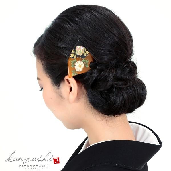 注目ブランド かんざし バチ型 日本製 べっ甲調 二輪牡丹 1330 銀杏型 高級 簪 礼装用 フォーマル着物 和装 留袖 黒留袖 訪問着 色無地 H メール便 完売 Atempletonphoto Com