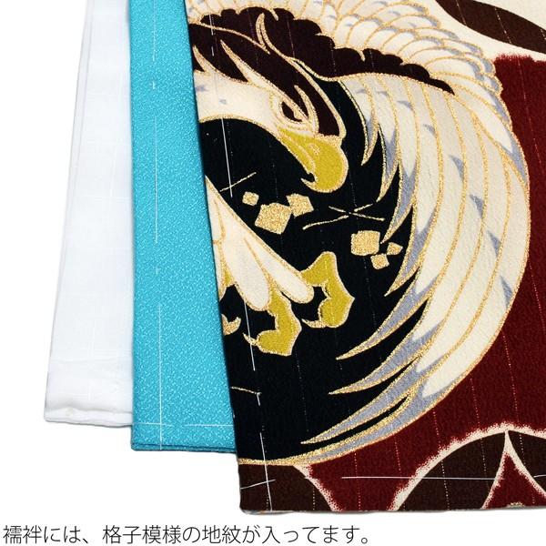 403ab66■七五三 三歳 着物&陣羽織&袴&長襦袢&角帯 鷹 刺繍■美品 403ab66□七五三 三歳 着物&陣羽織&袴&長襦袢&角帯 鷹 刺繍□美