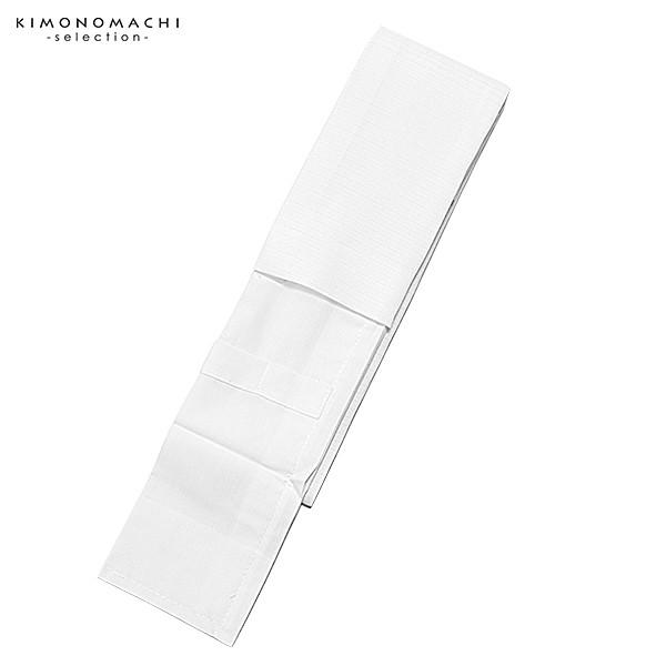 きらっく 夏 き楽っく 替え衿「白 夏用 絽 広衿」長襦袢用替え衿 半襦袢用替え衿 きらっく 洗える ファスナー式 ※襦袢 袖は別売り 衿秀（メール便可）＜R＞ | ブランド登録なし | 02