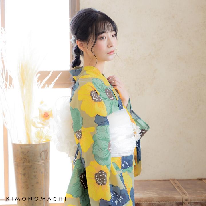 KIMONOMACHI 浴衣 レディース レトロ 30代 40代 50代 吸水速乾