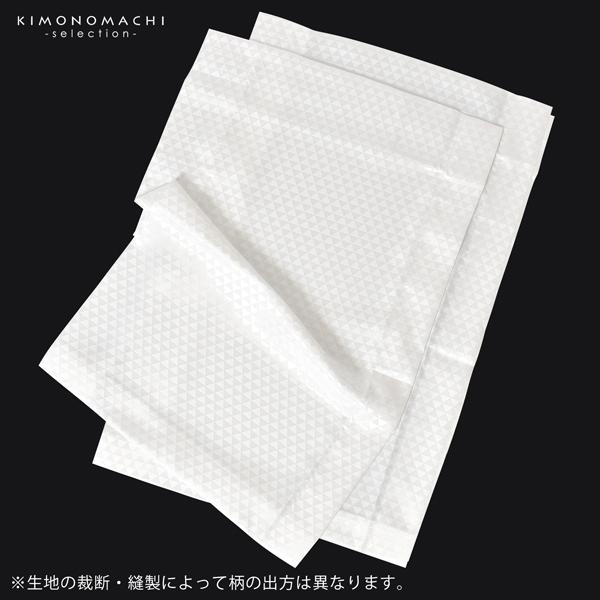 衿秀 き楽っく 専用替え袖「白 うろこ」長襦袢用替え袖 半襦袢用替え袖 きらっく 洗える 替え袖 カジュアル 礼装 洒落用 ※襦袢 衿 別売※(メール便対応可)＜H＞ | ブランド登録なし | 02