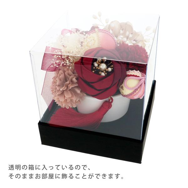 髪飾り 成人式 花髪飾り Uピン 15点セット フラワーポット