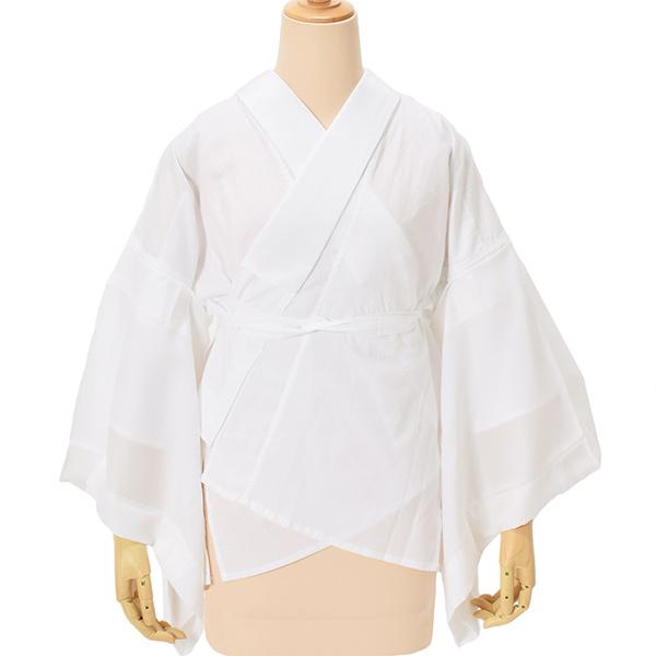 半襦袢 白 洗える半襦袢 ファスナー式 替え衿付き 替え袖付き 襦袢 S/M/L き楽っく きらっく うそつき襦袢 カジュアルにも礼装にも (メール便不可) | ブランド登録なし | 13