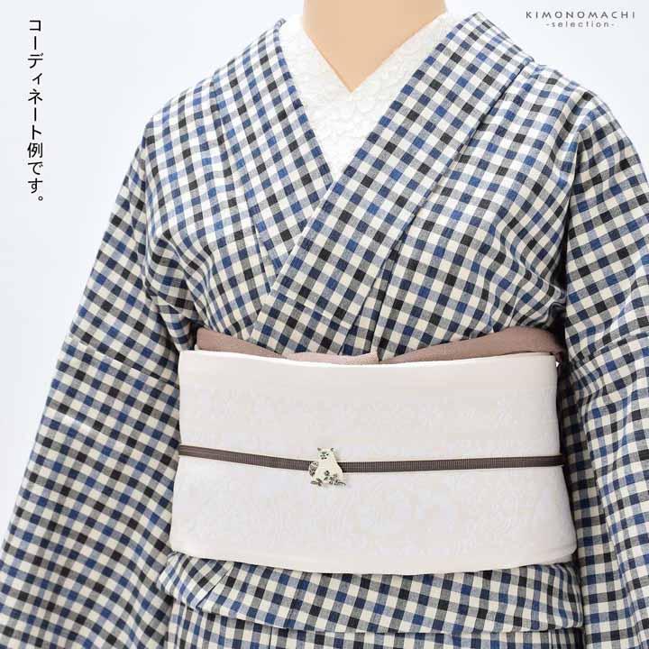 帯留め 単品「猫の帯留め」日本製 洒落小物 着物、浴衣に 帯どめ 帯留