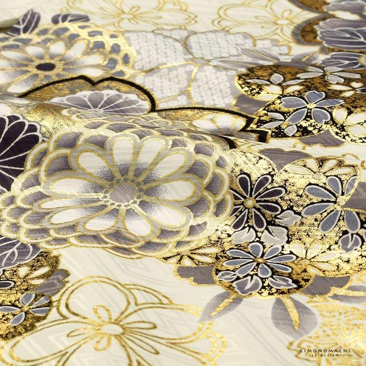 T3009★ 着物淡雪 ★ 正絹　袷　小紋　モダンアーガイル模様　手描き T3009☆ 着物淡雪 ☆ 正絹 袷 小紋 モダンアーガイル模様 手描き