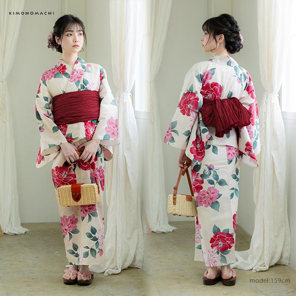 KIMONOMACHI セパレート レディース浴衣 3点セット(二部式浴衣 KIMONOMACHI セパレート レディース浴衣 3点セット(二部式浴衣