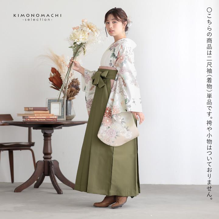 アンティーク大きな牡丹の花の着物単品 薔薇や藤・桜・蘭・牡丹 百花 アンティーク長羽織 着物 錦紗縮緬