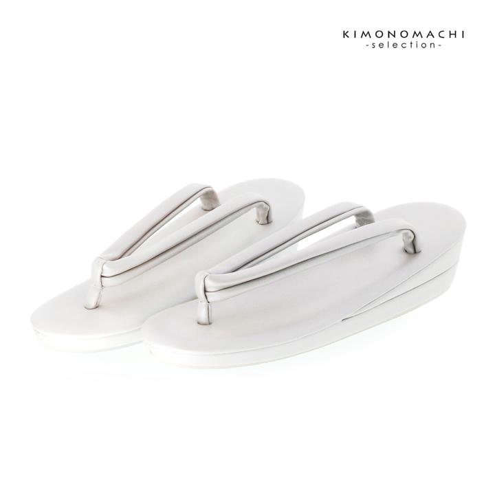 礼装用 草履 単品「シルバーグレー」M/L/LL サイズ 1.5枚芯 一の二枚芯