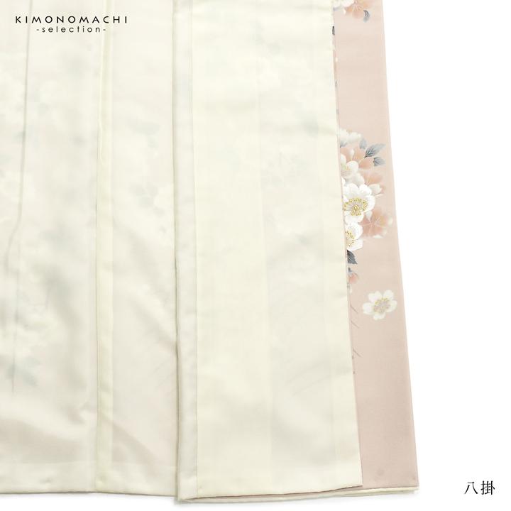 訪問着 お仕立て上がり 単品「ピンクベージュ 野ばら」礼装 ポリエステル 訪問着 結婚式 パーティー 祝賀会 入学式 卒業式 袷 プレタ (メール便不可)の画像
