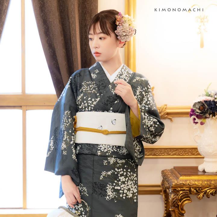 KIMONOMACHI 洗える着物 単品「袷着物単品 全8柄」KIMONOMACHI