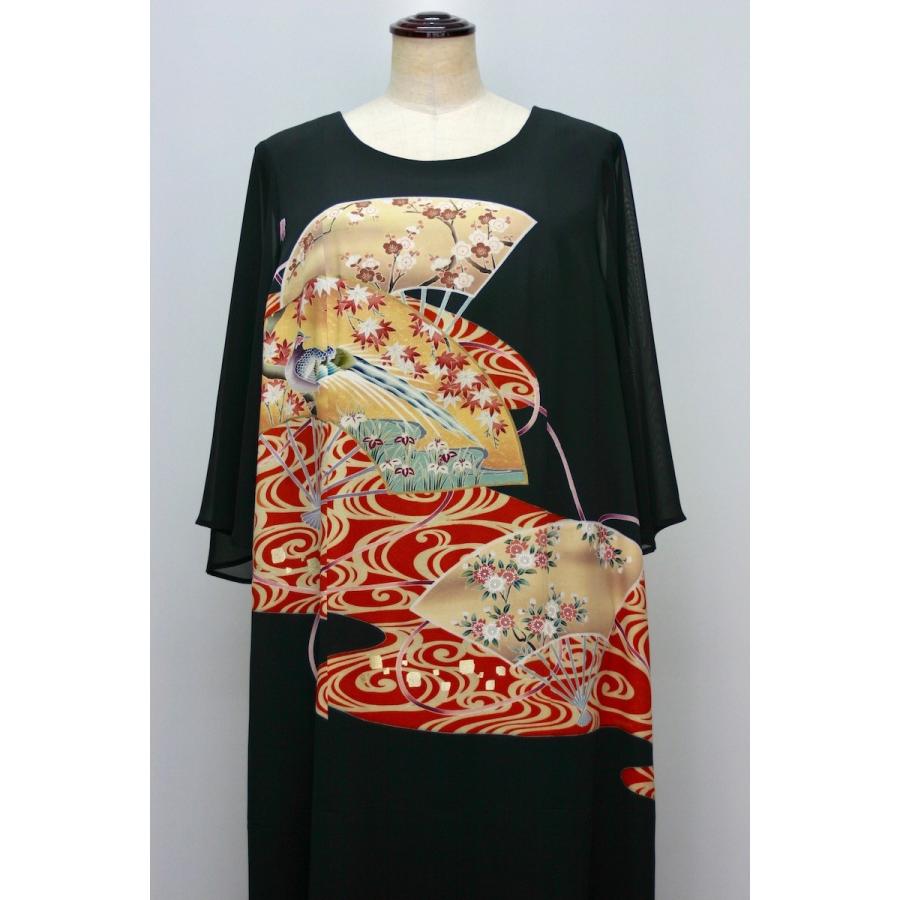 107一点物の正絹留袖ドレス 留袖ドレス 着物リメイクドレス 和ドレス 結婚式 参列 母親 親族 フォーマルドレス ワンピース ミセス 正絹 日本製 送料無料 23号 15 Kimono文珠庵 通販 Yahoo ショッピング