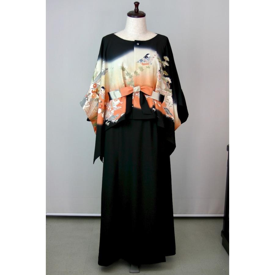 結婚式留袖ドレス 留袖ドレス 金 2ピース [花] | 着物ドレス・留袖ドレス