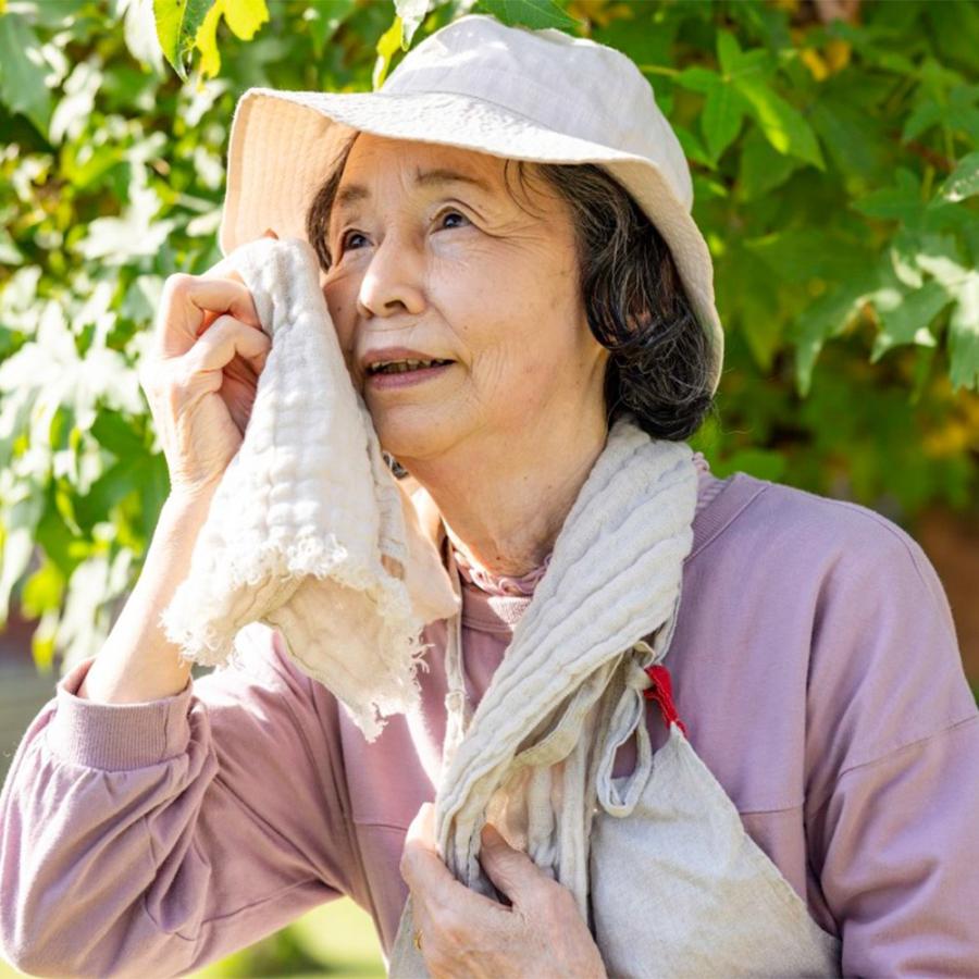 アウトドア専用 スマートタオル 】 日本製 首に巻く 吸水 速乾 日本