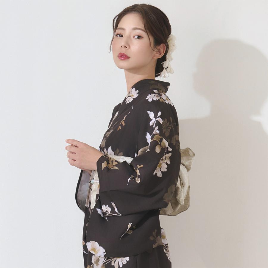 新品　浴衣　ドレス　ワンピース　セパレート　花柄　帯セット　2way3L〜4L 2WAY ワンピース浴衣 セット 大人用 】 2026年 新作 浴衣 帯飾り 女性