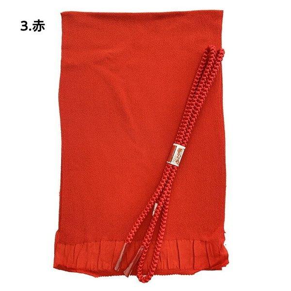 帯揚 帯締 セット 正絹 同色 ちりめん 帯揚げ 丸組 帯締め 着物 阿波