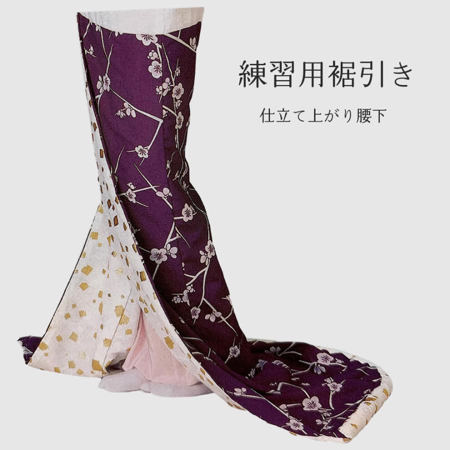 裾引き 腰下 お稽古用 正絹