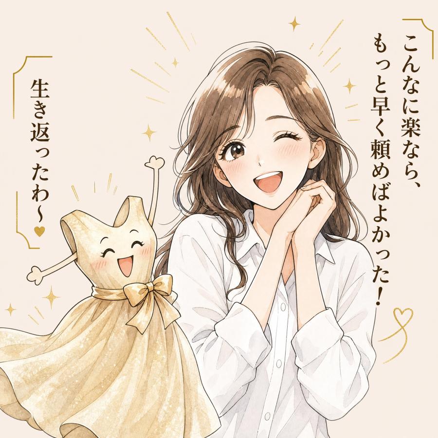 今日使えるクーポンあり・7月から値上げ】今ならドレス1点5,940円