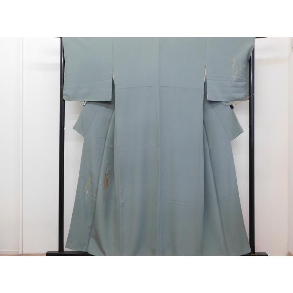 付下げ袷 和モダン レディースファッション 未着用品 竹屋町刺繍 未着用品