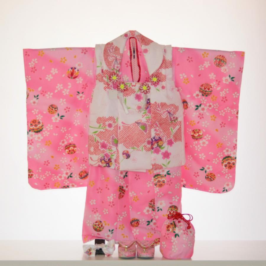 七五三 三歳着物 3歳 女の子 祝い着 被布セット 三つ身 新品 販売 子ども服 シューズ