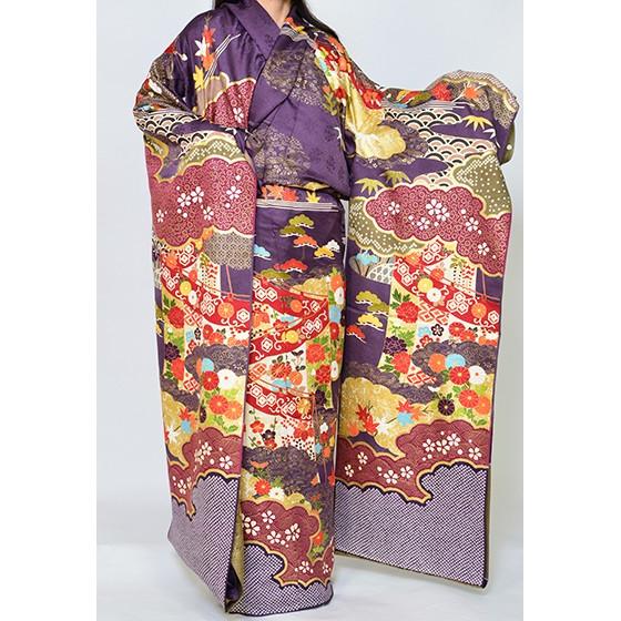 新品 正絹 振袖 十日町 名門 青柳 謹製 豪華 古典柄 新品 正絹 振袖 十日町 名門 青柳 謹製 豪華 古典柄
