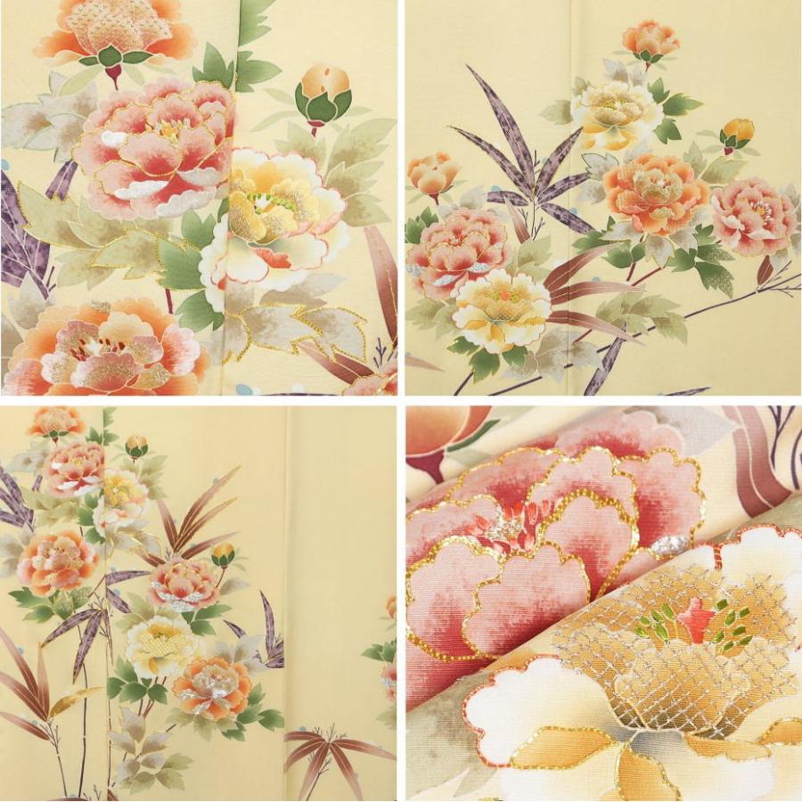 大彦 野口彦太郎 謹製 訪問着と龍村 晋 作 未使用品 全通袋帯 傅匠名錦