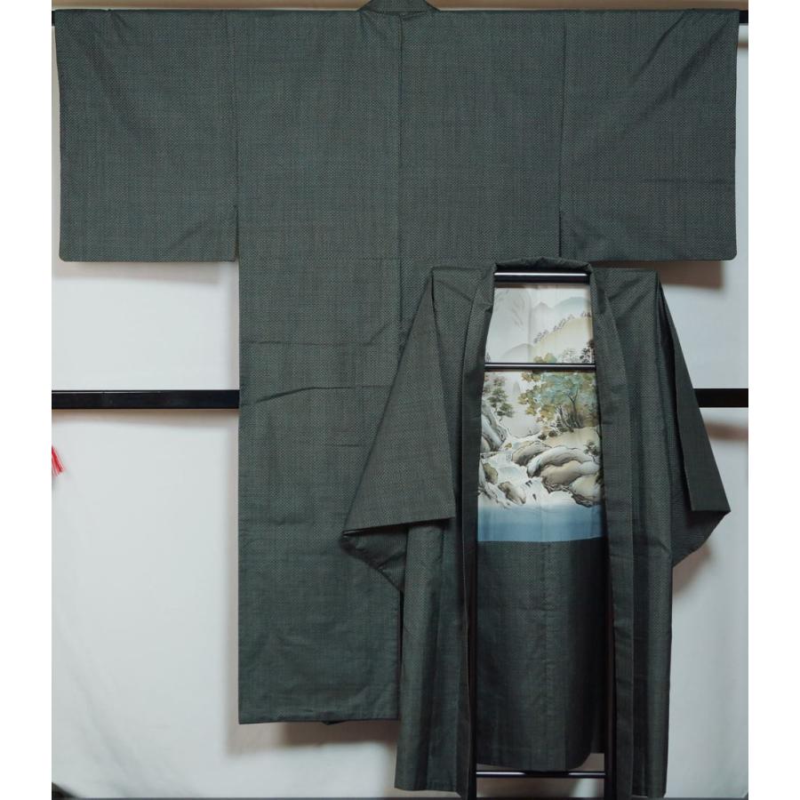 男着物 大島紬 アンサンブル 着物・羽織 Sサイズ 正絹 着物セット 大島 