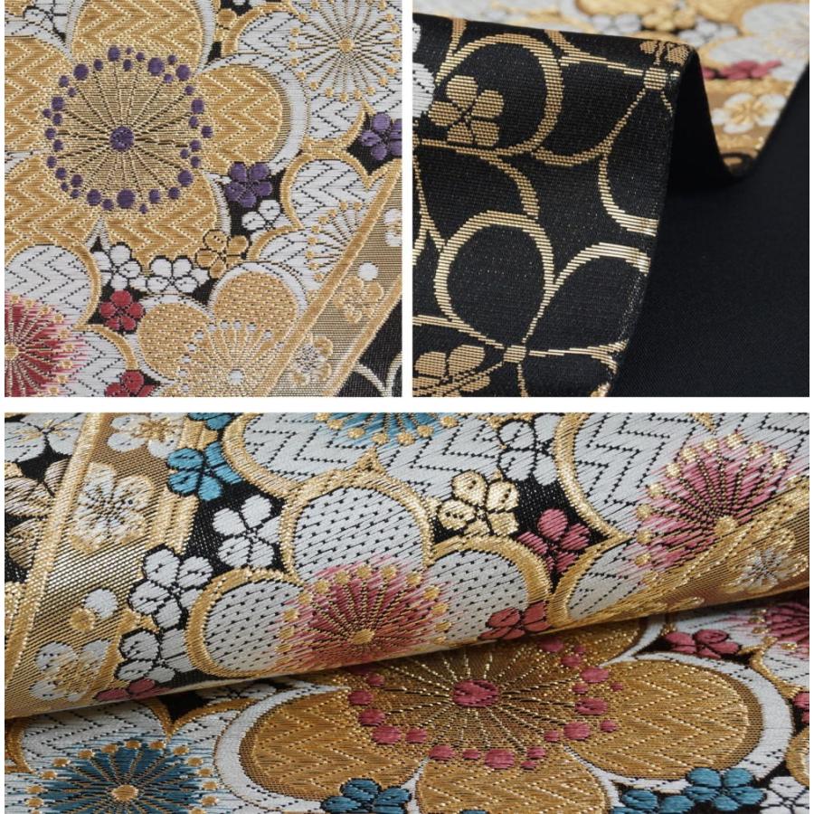 袋帯 未使用品 振袖用 西陣 流水に梅花模様 黒色 金糸 六通柄 フォーマル 帯 成人式 結婚式 振袖 送料無料 中古 リサイクル着物 リサイクル 袋帯 着物 和服 0507 I 京都きもの天陽yahoo 店 通販 Yahoo ショッピング