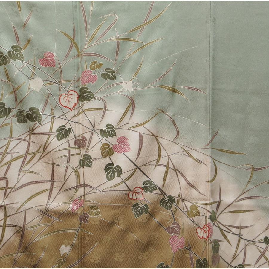 史上最も激安 付下げ訪問着 蔦に水草模様 フォーマル 付下げ 付け下げ 送料無料 リサイクル 訪問着 リサイクル着物 仕立て上がり 正絹 訪問着 結婚式 購入 販売 新規購入 Www Thedailyspud Com