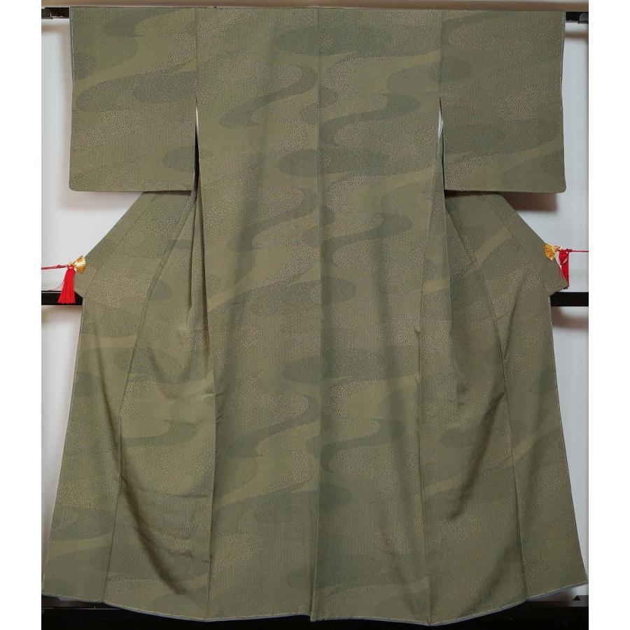 楽天 江戸小紋 未使用品 伊勢型 広幅 サイズ 流水取寄せ文様 小紋 送料無料 巾広 幅広 広巾 小紋 リサイクル着物 着物 リサイクル小紋 正絹 仕立て上がり 全国宅配無料 Kuljic Com