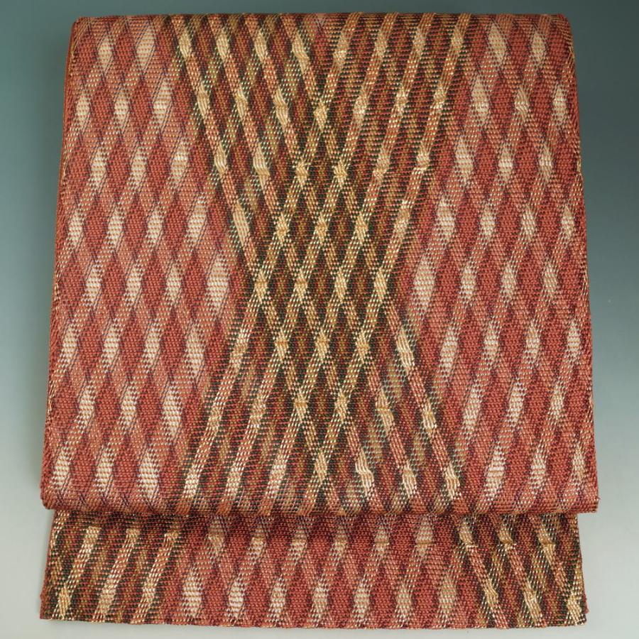 正絹 全通袋帯 未使用 お着物