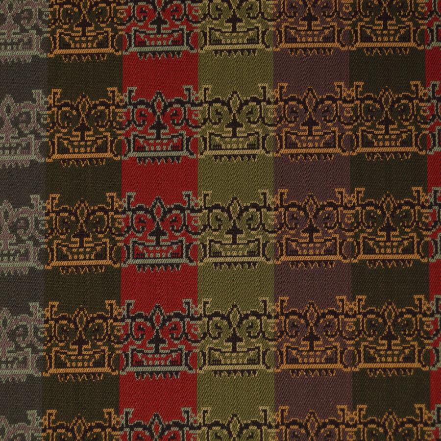 着物帯 獅子文長斑錦帯 平和屋着物□極上 龍村美術織物