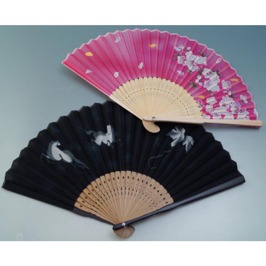 扇子 ２本 セット 新品 5 瓢箪から駒 桜 せんす 和柄 和 贈答品 プレゼント お土産 日本 海外土産 インテリア 和小物 和雑貨 飾り 着物 和服 和装 洋装 着物 2702 I2702 5 京都きもの天陽yahoo 店 通販 Yahoo ショッピング