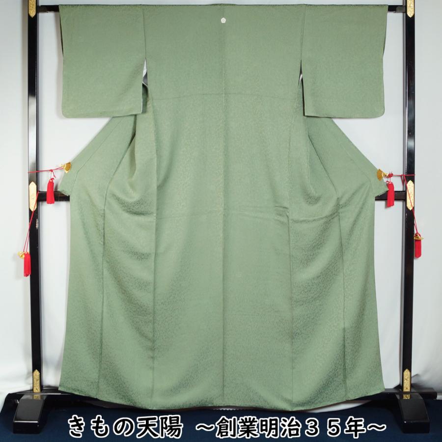 上品】⭐️縮緬色無地⭐️無地は⭐️モスグリーンは⭐️ みこん 上品】⭐️縮緬色無地⭐️無地は⭐️モスグリーンは⭐️ みこん