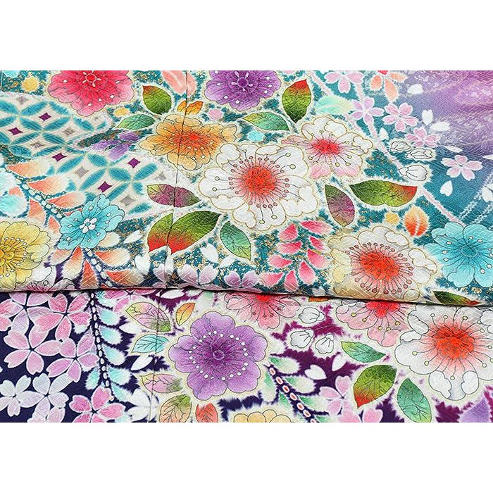 振袖 フルセット ブランド BLOOM 正絹 白 古典柄 辻が花 購入 成人式 振袖 フルセット ブランド BLOOM 正絹 白 古典柄 辻が花 購入 成人式