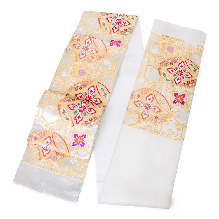 袋帯 正絹 西陣織 浅田叡一織物 振袖 成人式 シルバー ゴールド 金 銀