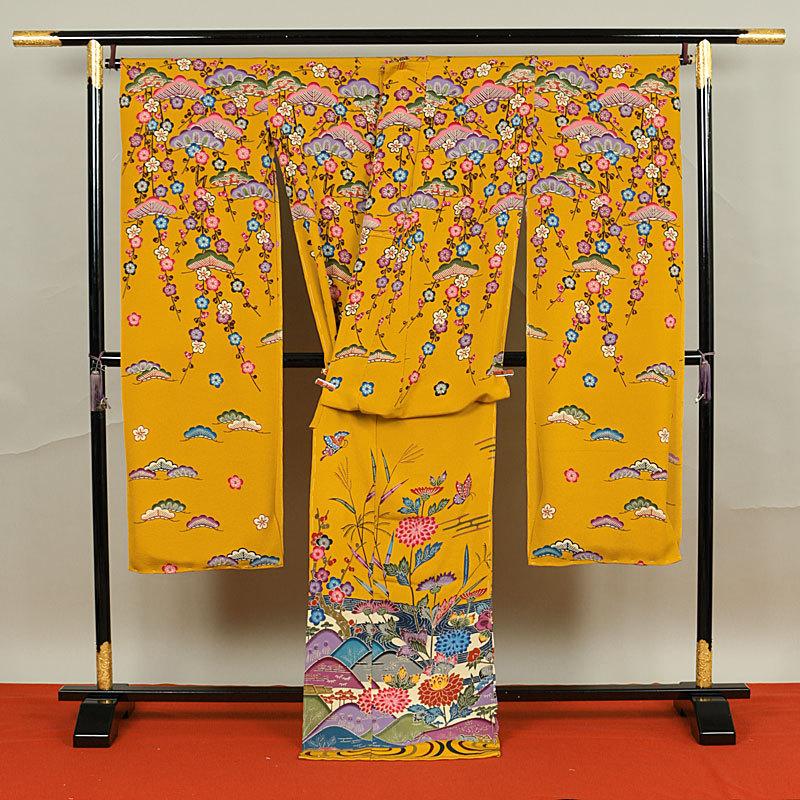 和遊館】即決efa0232 お仕立て付き!超逸品!本場琉球紅型「知念 和遊館】即決efa0232 お仕立て付き!超逸品!本場琉球紅型「知念
