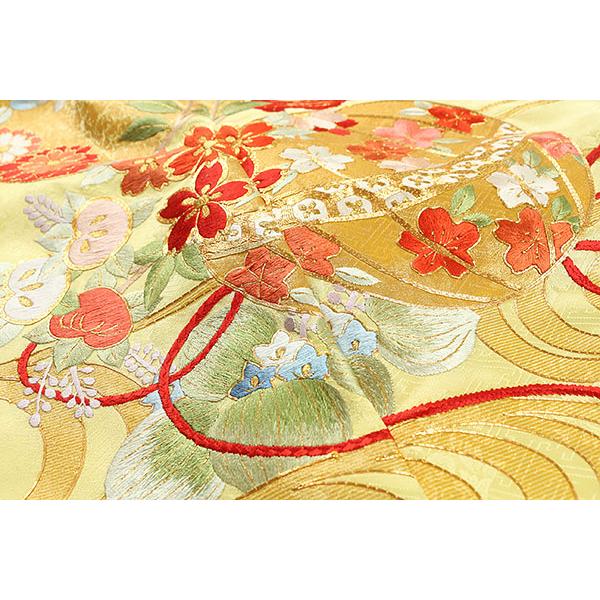 和遊館】即決efa2029 お仕立て付き！豪華超細密手刺繍『尾峨佐染繍 