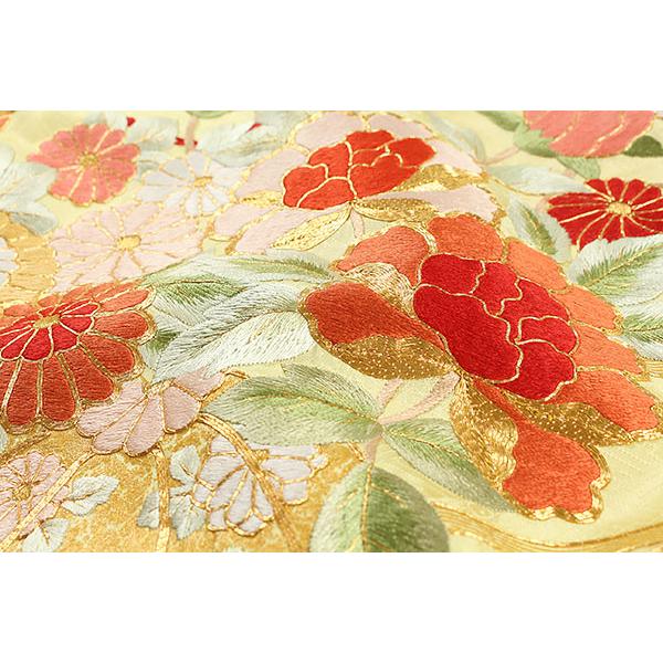 和遊館】即決efa2029 お仕立て付き！豪華超細密手刺繍『尾峨佐染繍 
