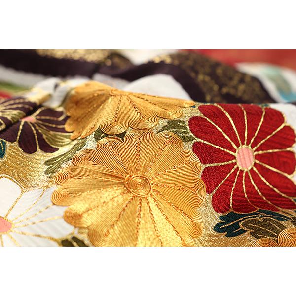 和遊館 即決efa2061 美しいキモノ掲載柄 十日町 青柳 金駒刺繍 丹後 紋