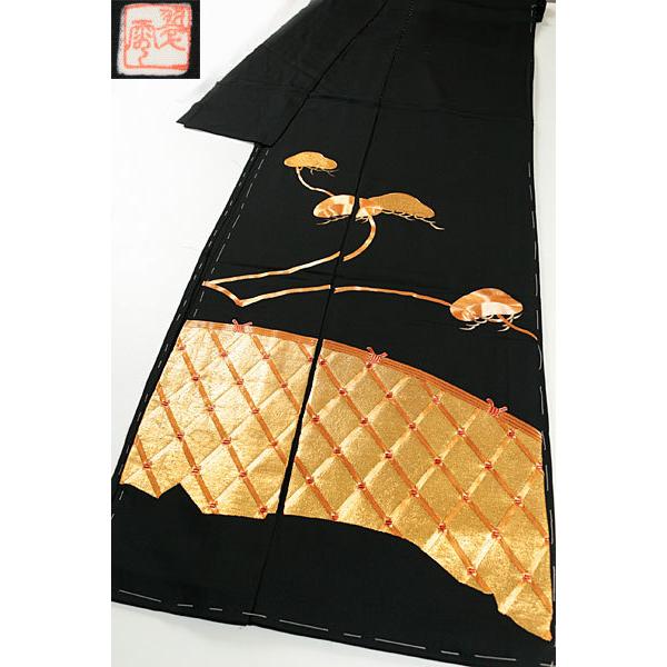 和遊館】即決eha2239 お仕立て付き！豪華金駒刺繍黒留袖 : 和遊館