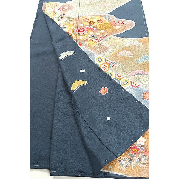 和遊館】即決eha2382 お仕立て付き！逸品！京友禅作家「松井青々 