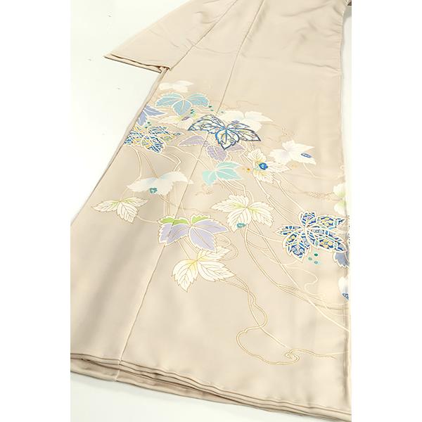 白木染匠 雲文 有職文様 雲取り 訪問着 ベージュ系 白木染匠 雲文 有職文様 雲取り 訪問着 ベージュ系 白木染匠