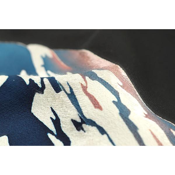 和遊館 即決eha3114 皇室献上作家 熊谷慶雲 浜ちりめん 黒留袖 富嶽雲