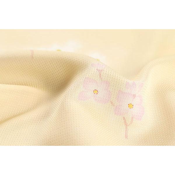 和遊館 即決eha3193 単衣 に志山染匠 本加工 付下げ 着尺 砥粉色