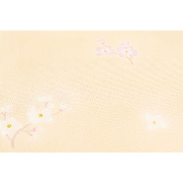 和遊館 即決eha3193 単衣 に志山染匠 本加工 付下げ 着尺 砥粉色