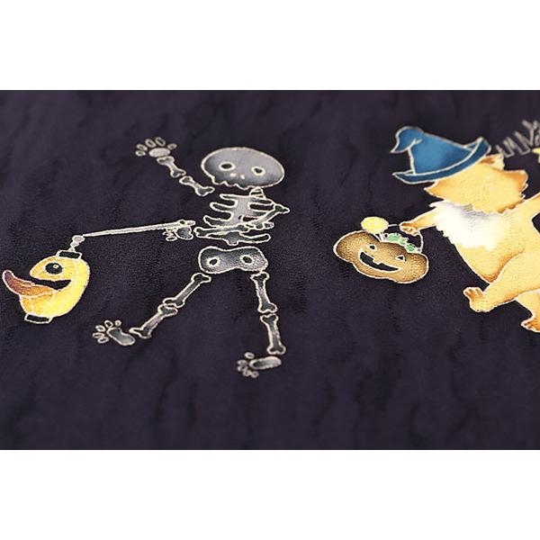 和遊館 即決ona4413 秀美友禅 地紋 染め 九寸 名古屋帯