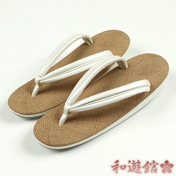 和装草履 夏 本パナマ 菊之好 【(土)(日)限定】 （【和遊館】sa2325  