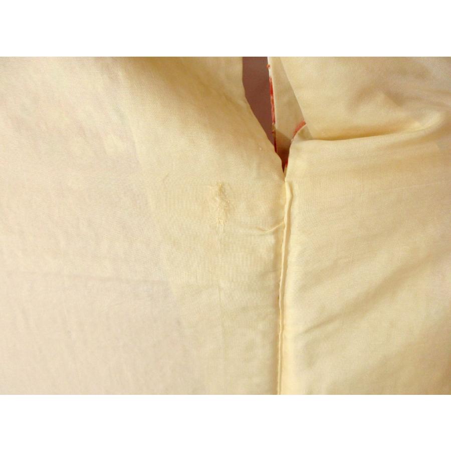 未使用に近い　　絞り　ポップ　正絹　小紋　リサイクル　サーモンピンク　ドット　水玉　お正月 パーティー お茶会  会食  普段着 レトロ アンティーク |  | 15